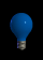 Lampe blau